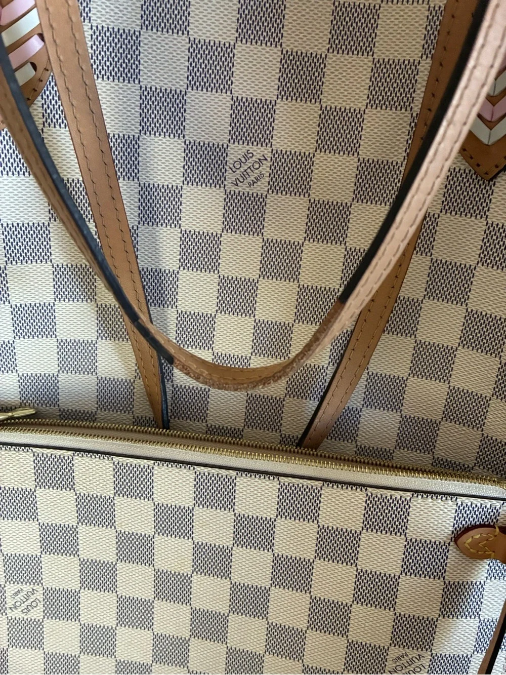 Limited Edition LV MM Neverfull with Pouch and FREE Wallet